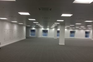 Before the refurbishment - empty space