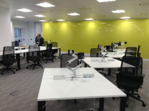 One of the working zones