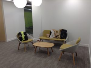 Small meeting area