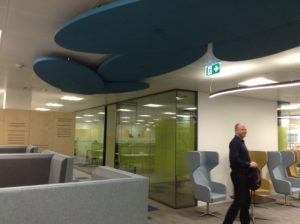 Breakout areas and meeting rooms