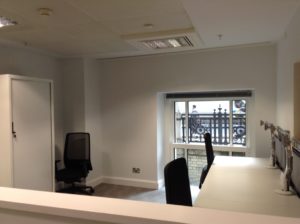 Quiet room with lower lighting